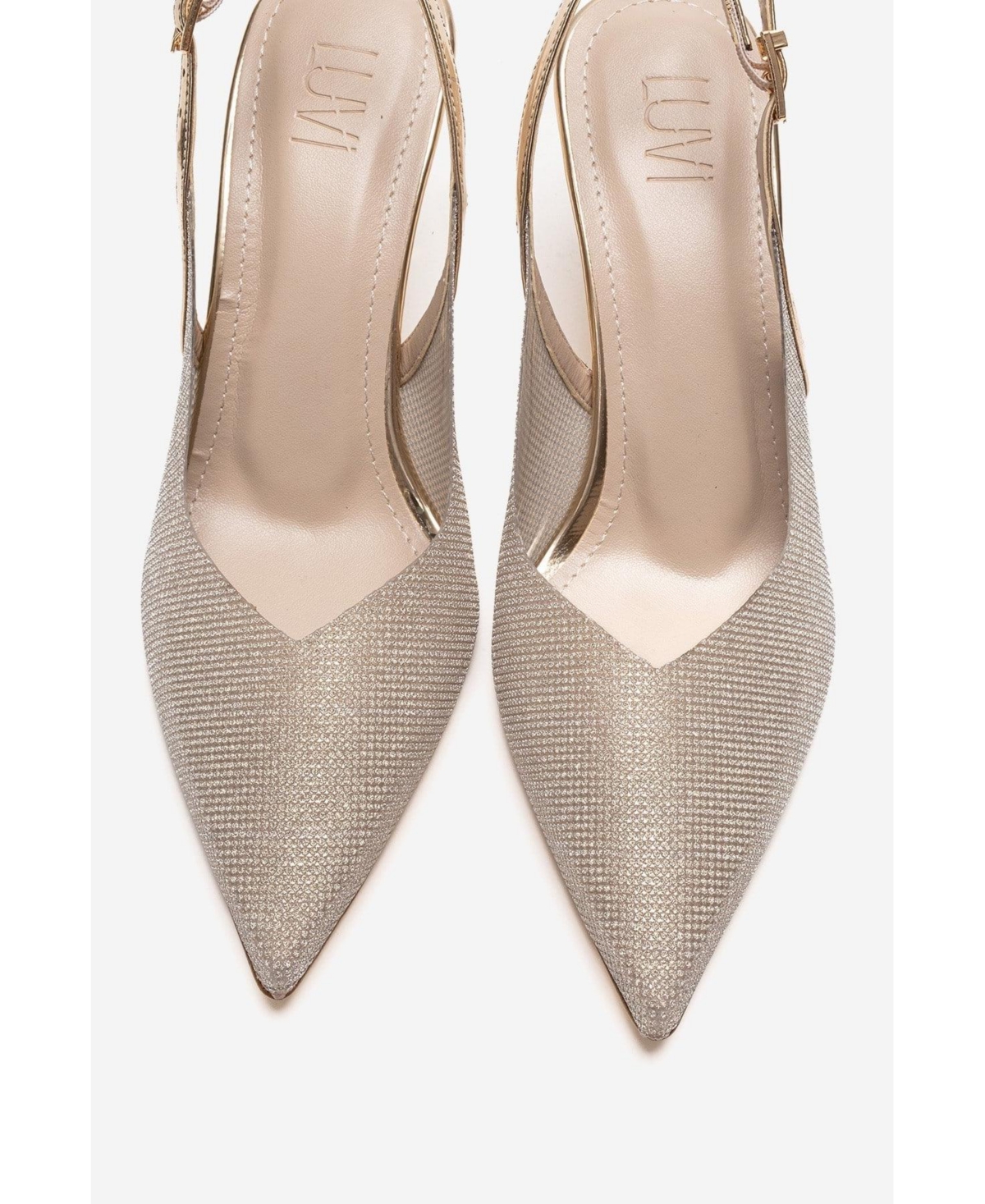 Prologue Shoes Dorata Embellished Stiletto Pump