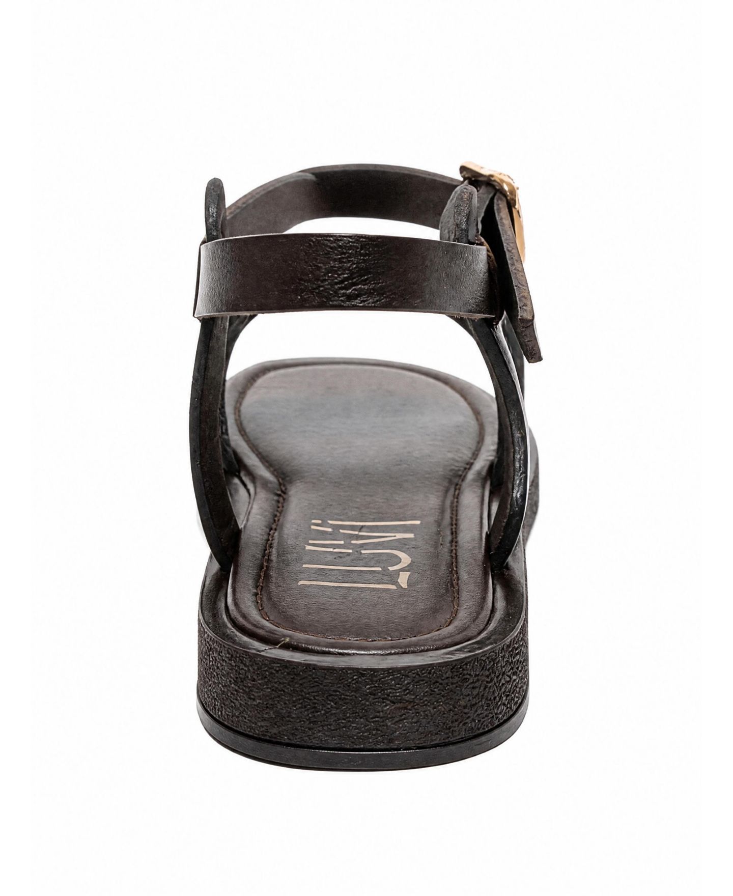 Женские сандалии Forever & Always Shoes Poole Leather Multi Strap Sandal, цвет: Коричневый — фото 3