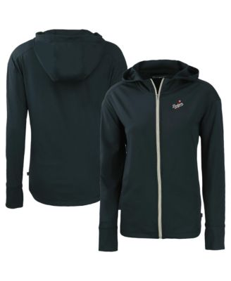 Women's Navy Los Angeles Dodgers Daybreak Eco Full-Zip Hoodie Jacket