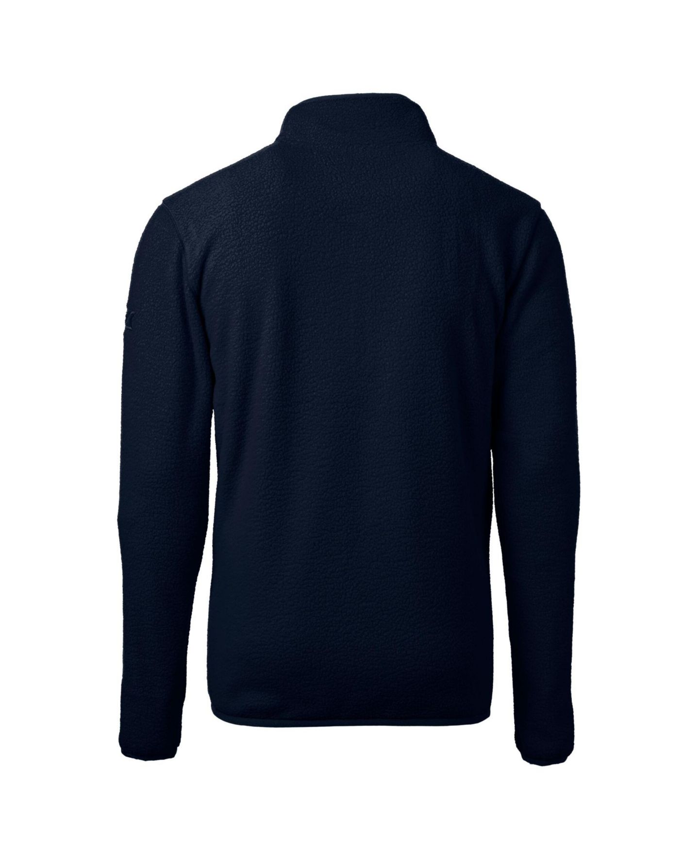 Мужская куртка Cutter & Buck Navy New York Yankees Cascade Eco Fleece Quarter-Zip — фото 3