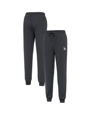 Men's Heather Charcoal Los Angeles Dodgers Idol Jogger Pants