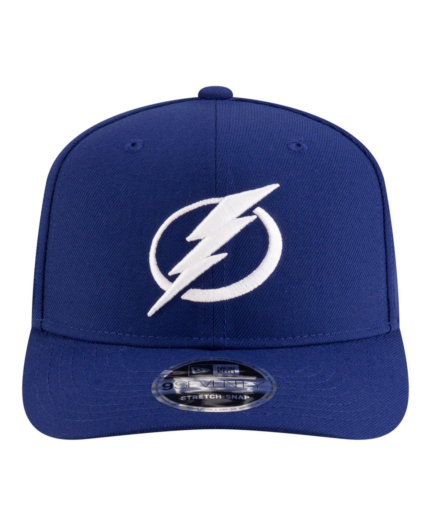 Мужская кепка New Era Blue Tampa Bay Lightning 9SEVENTY Adjustable Hat — фото 2