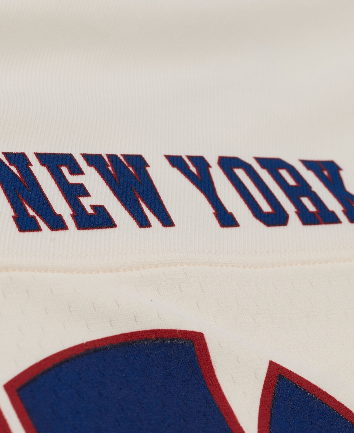 Mitchell & Ness Women's Lawrence Taylor Cream New York Giants Retired Player Cropped Fashion Jersey