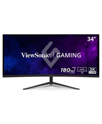 VX3418C-2K 34 Inch 21:9 UltraWide QHD 180Hz MVA LED Curved Gaming Monitor