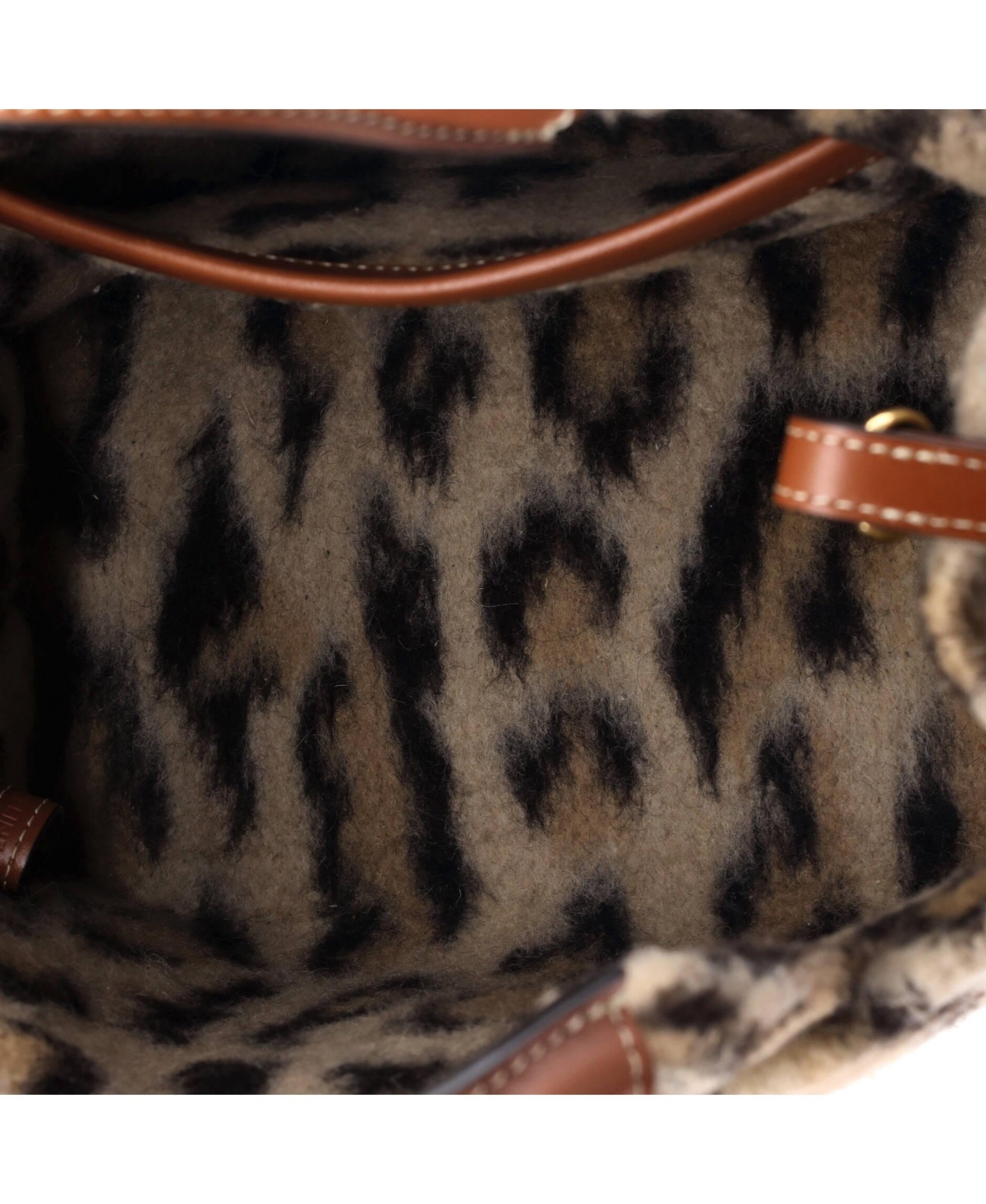 Pre-Owned Celine Small Cabas Thais Tote Printed Wool