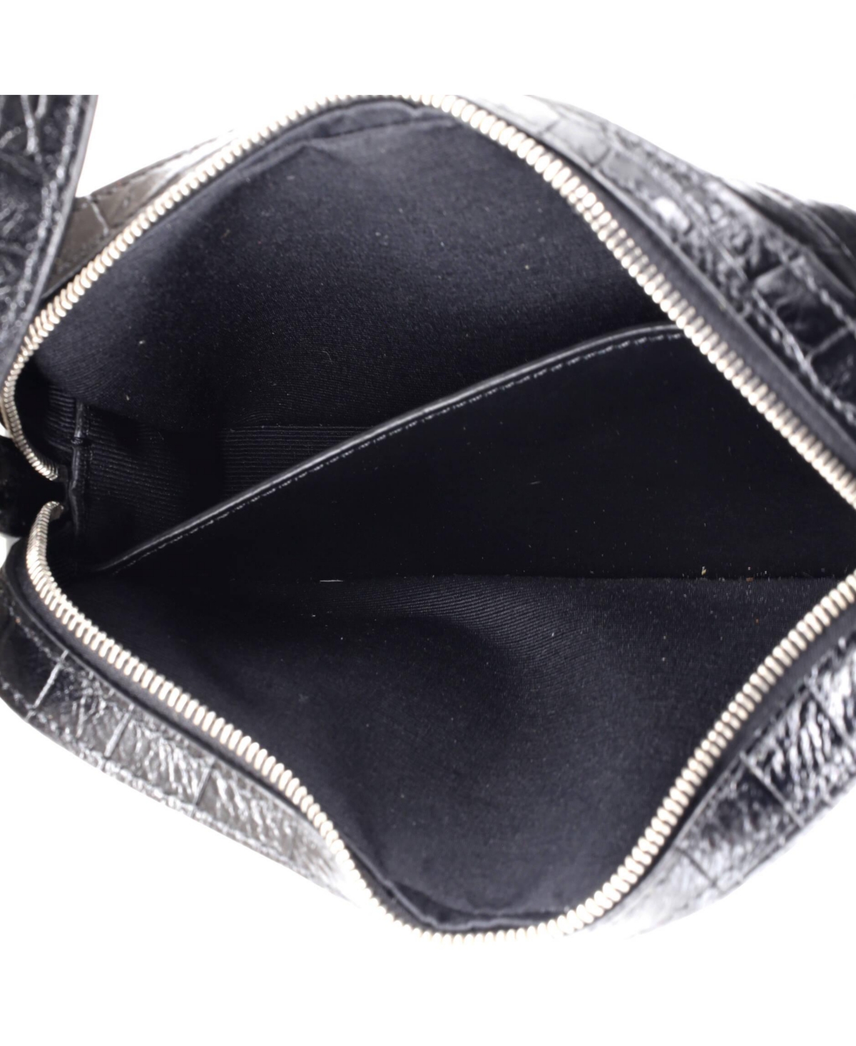 Pre-Owned Celine Mini Horizontal Phone Pouch Embossed Leather