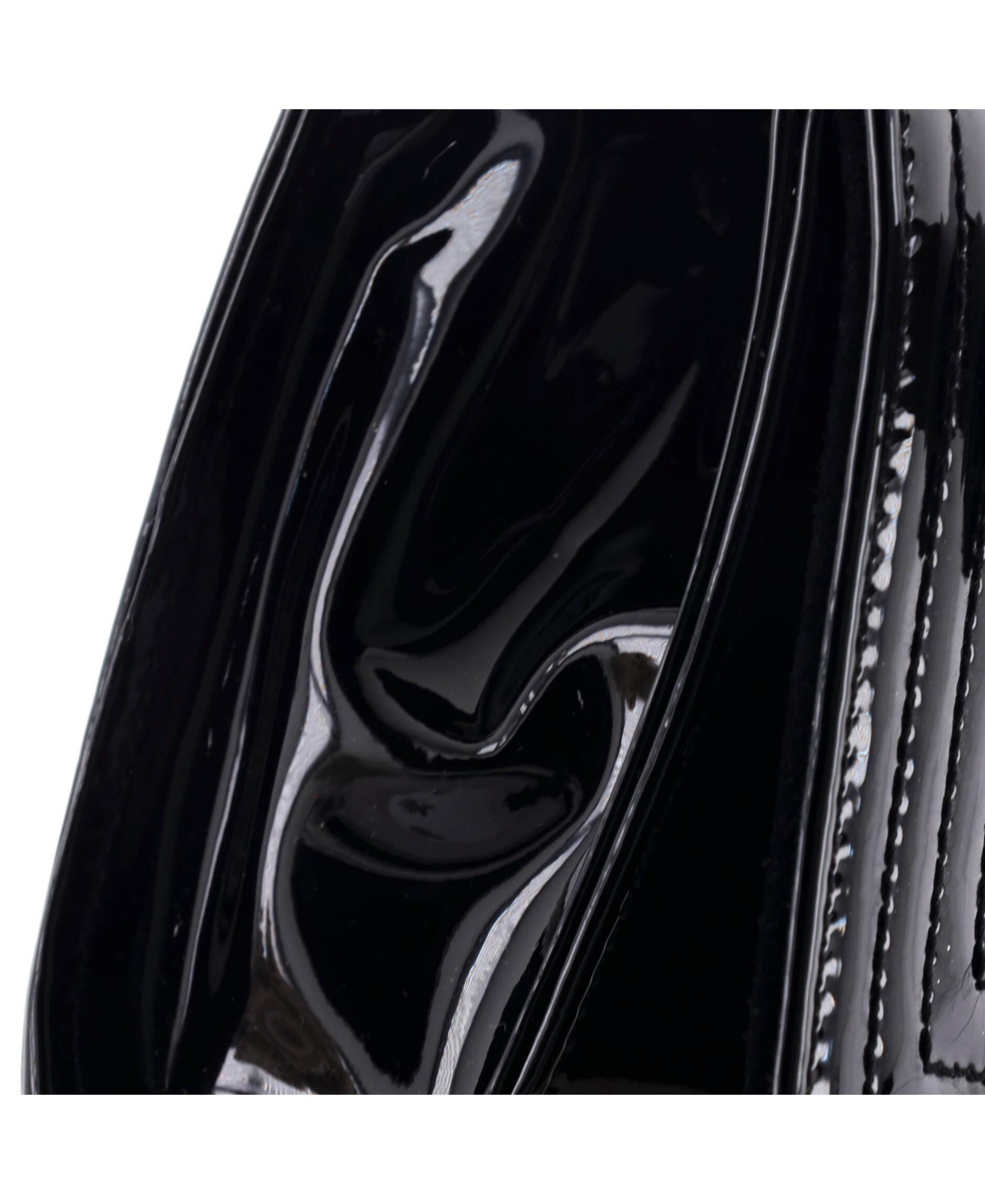 Pre-Owned Saint Laurent Small Classic Monogram Tassel Crossbody Bag Quilted Patent
