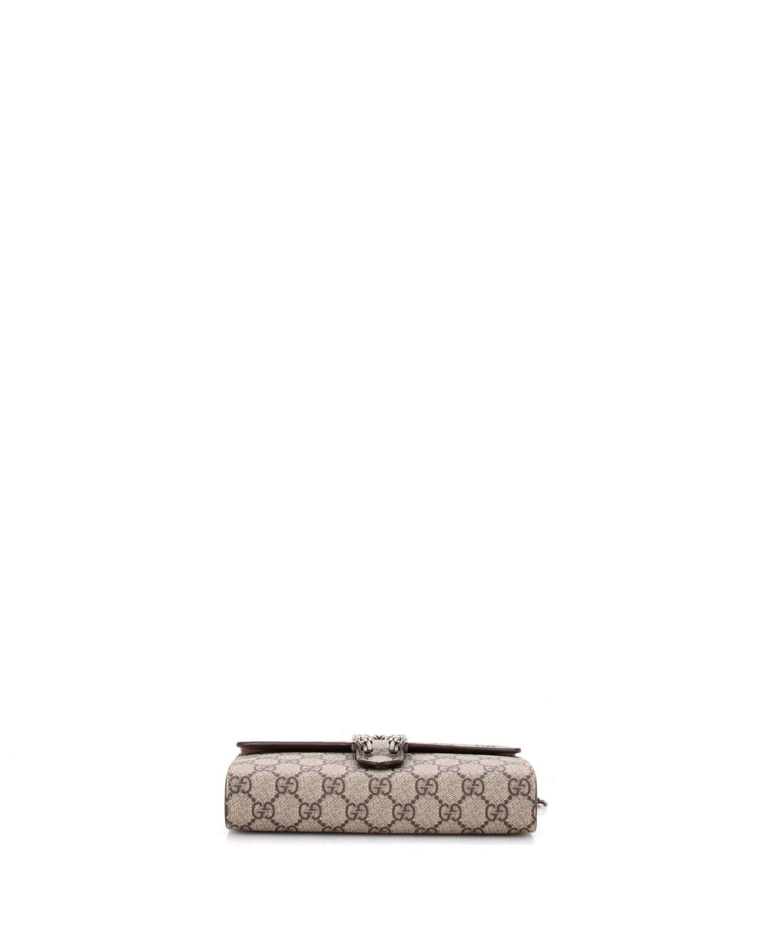 Small Dionysus Chain Wallet GG Coated Canvas