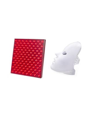 7 in1 LED Light Therapy Face Mask and Full-Body Light Therapy Panel