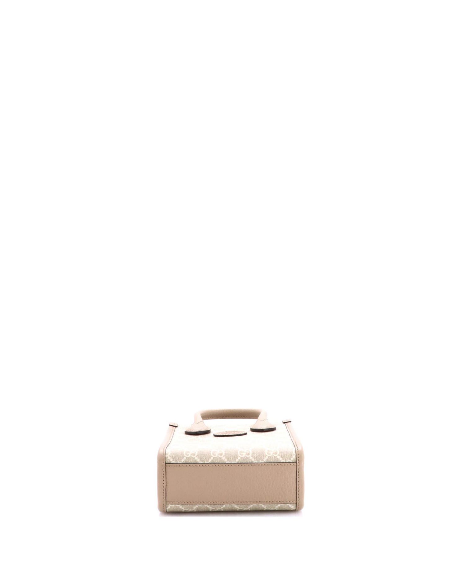 Mini Interlocking G Patch Tote GG Coated Canvas