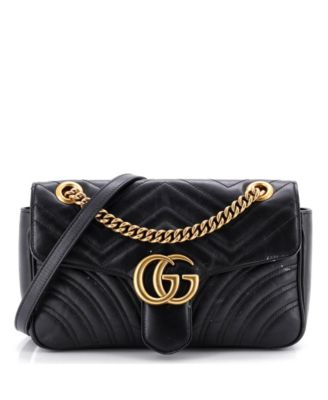 Small GG Marmont Flap Bag Matelasse Leather