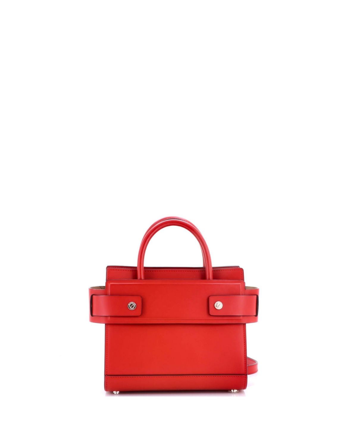 Pre-Owned Givenchy Mini Horizon Satchel Leather