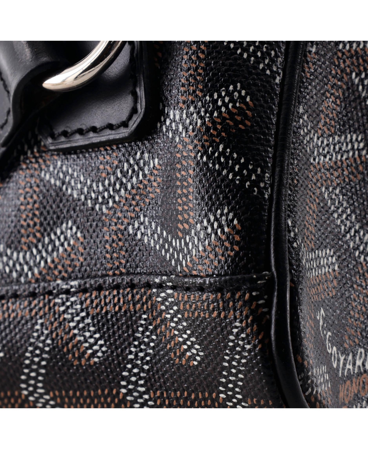 Pre-Owned Goyard Cap Vert Bag Coated Canvas