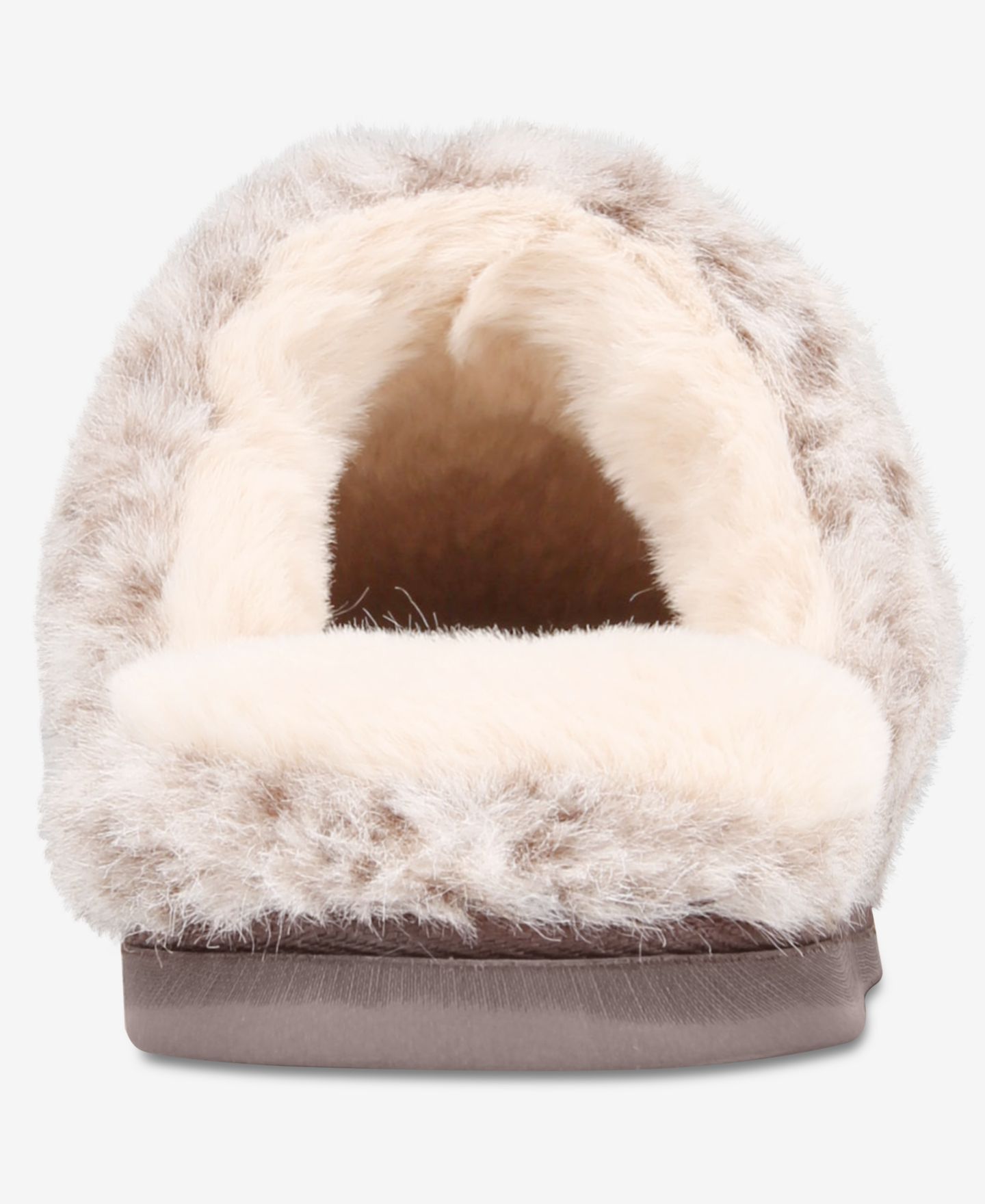 Женские тапочки State of Day Boxed Slippers, цвет: Леопардовый песочный — фото 3