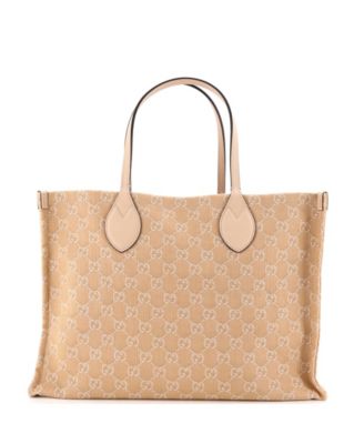 Large Ophidia Shopper Tote GG Denim
