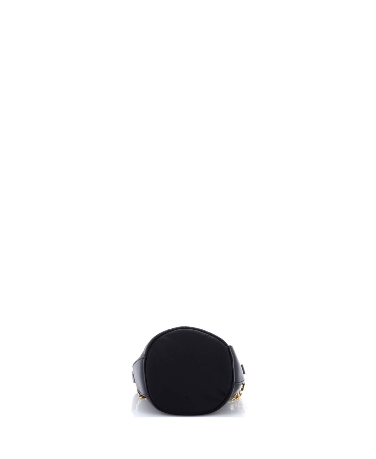 Pre-Owned Prada Mini Petit Sac Bucket Bag Re-Nylon and Nappa Leather