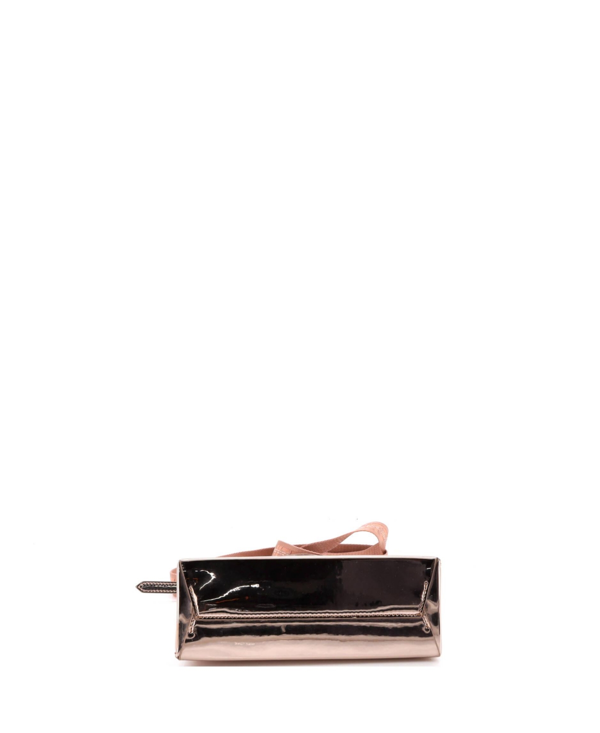 Pre-Owned Off White Mini Box Tote Printed Patent