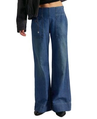 Women's Breezy Denim Pull-On Cotton Jeans