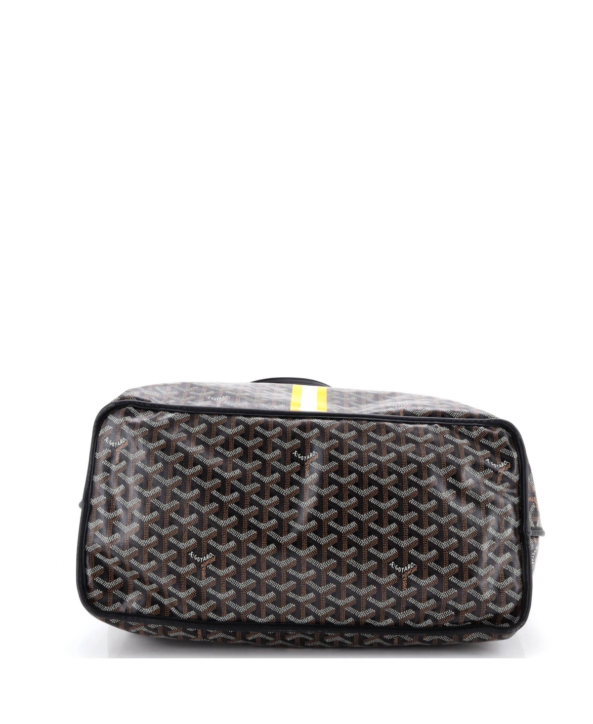 Pre-Owned Goyard Gm Anjou Reversible Tote Printed Coated Canvas