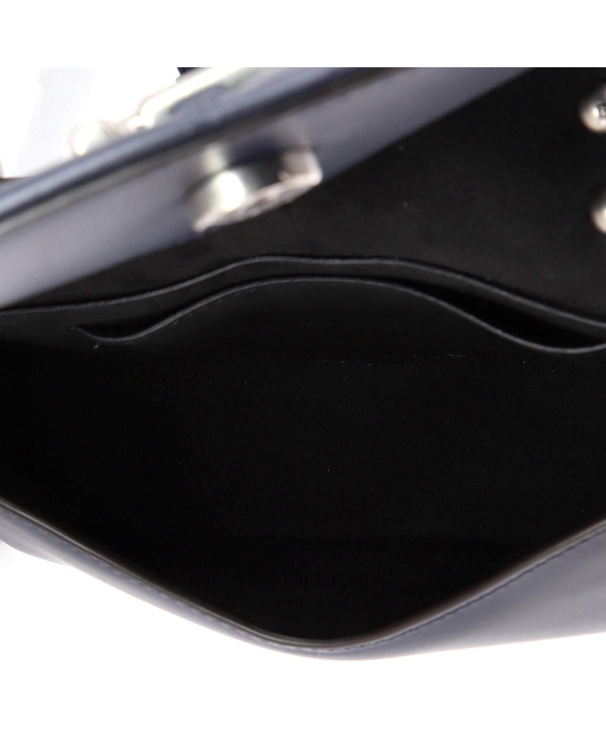 Pre-Owned Fendi Small C'mon Shoulder Bag Leather