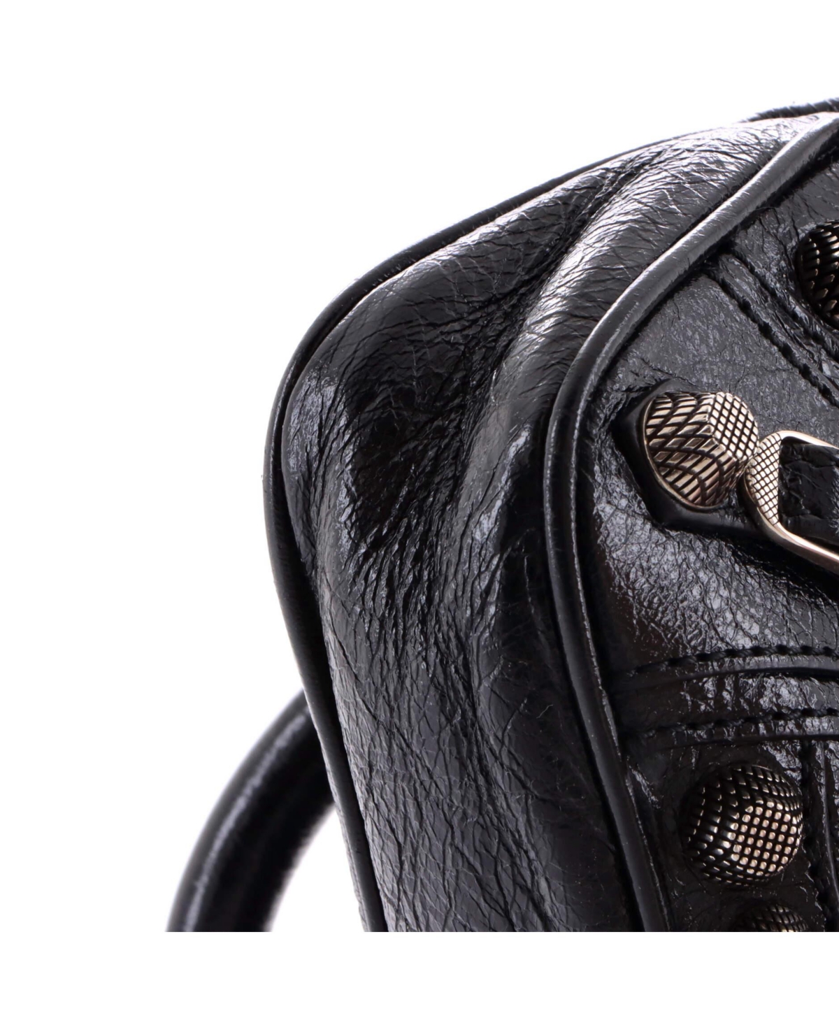 Pre-Owned Balenciaga Mini Neo Cagole Bag Leather