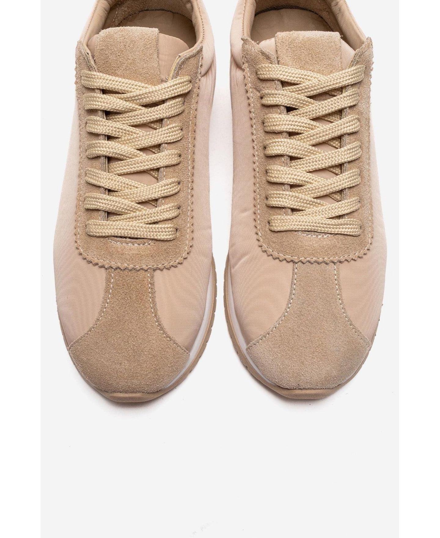 Женские кроссовки Forever & Always Shoes Unica Leather Sport, цвет: Бежевый — фото 5