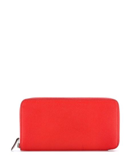 Pre-Owned HERMÉS Long Azap Zip Around Wallet Silk'in Epsom
