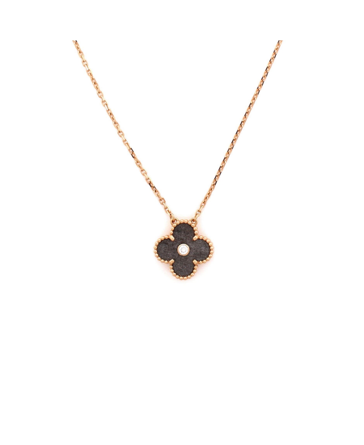 Pre-Owned Van Cleef & Arpels Vintage Alhambra Pendant Necklace