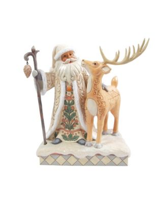 Heartwood Creek Woodland Santa with Deer Figurine