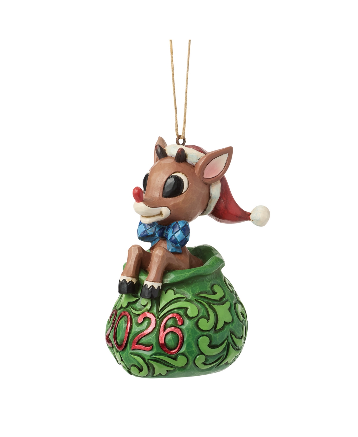 Jim Shore Rudolph Dated 2026 Rudolph in Bag