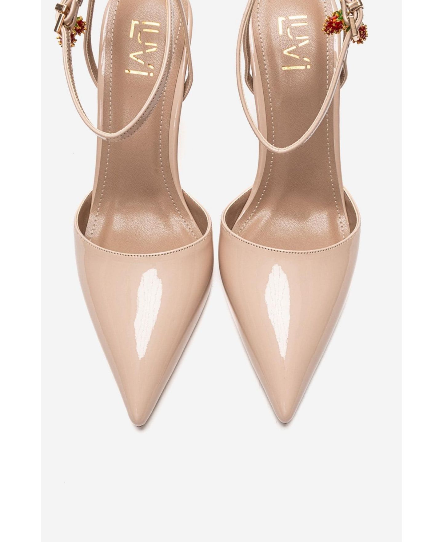 Женские туфли Prologue Shoes Thalia Stiletto, цвет: Бежевый лаковый — фото 5