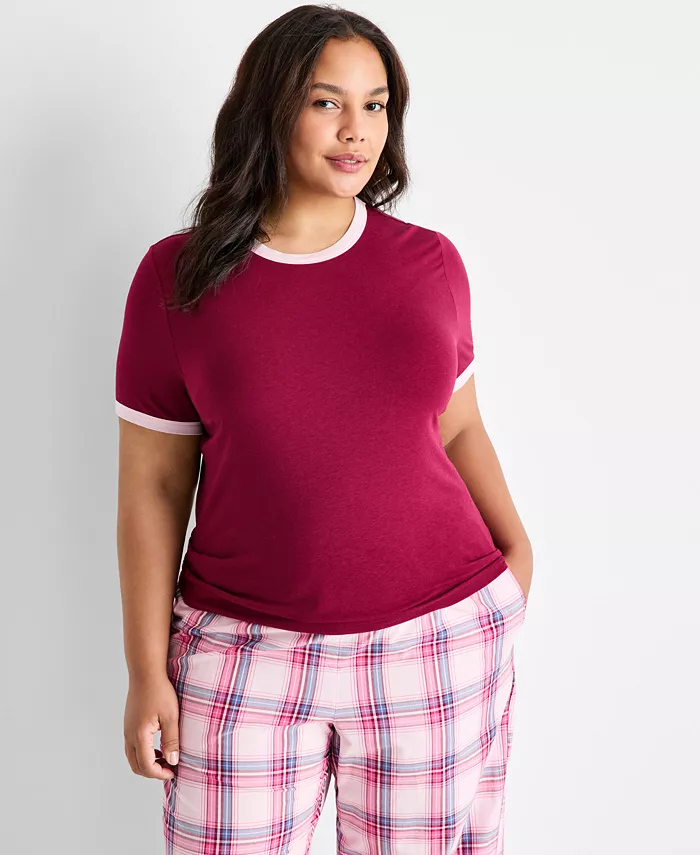 Women's Solid Baby Sleep Tee, XS-3X - thumbnail 5