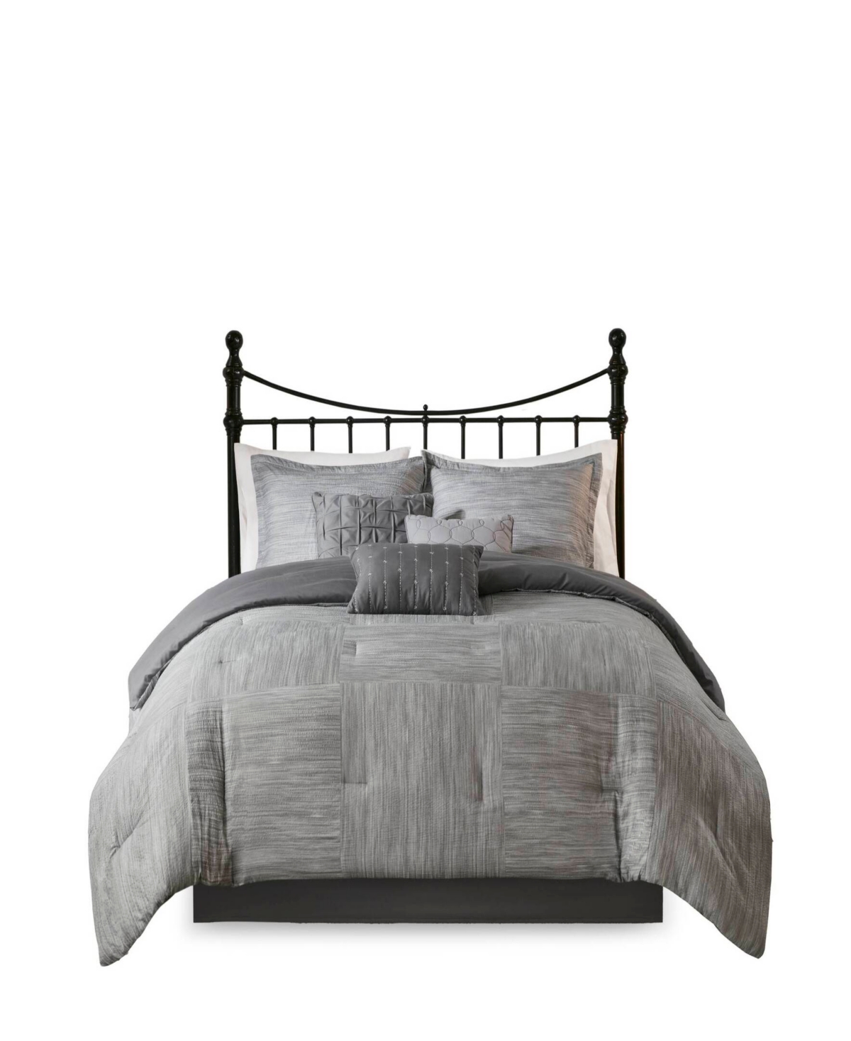 Madison Park Walter Seersucker 7-Pc. Comforter Set