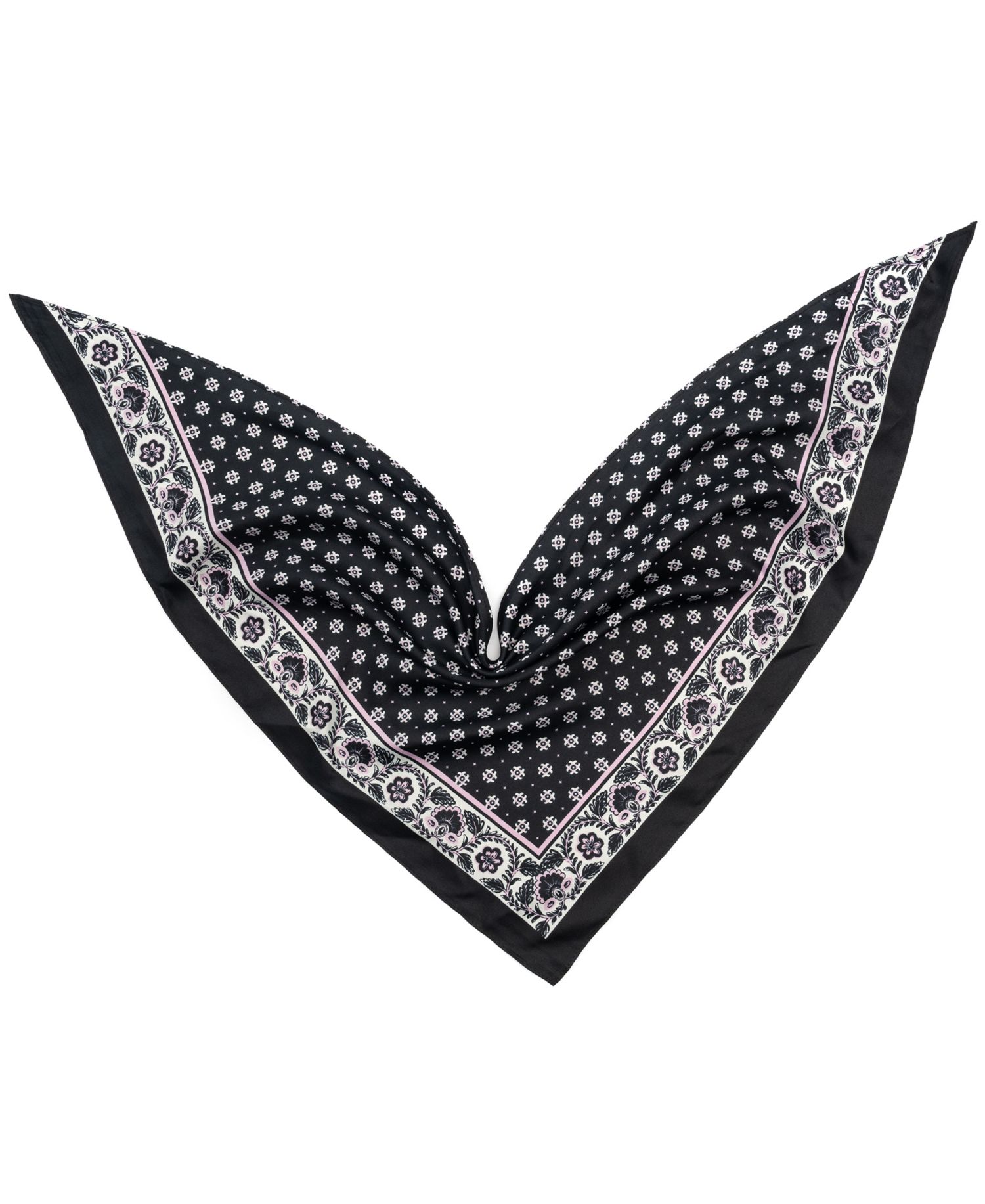 Block Printed Triangle Scarf