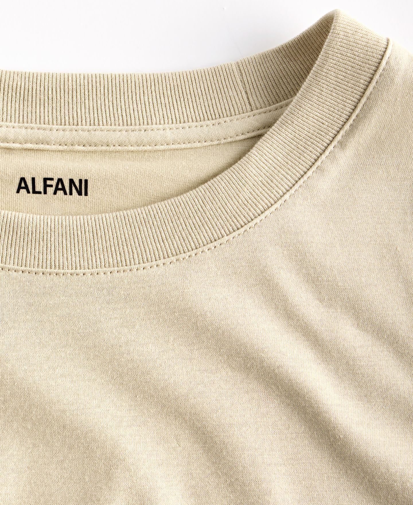 Мужская футболка Alfani Mercerized Cotton Short-Sleeve Crewneck, цвет: Abalone — фото 4