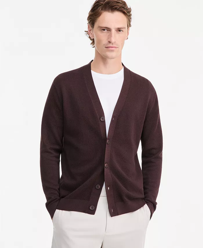 Men's Button-Up Cardigan Sweater - thumbnail 5