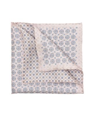 Men's Caserta Double Sided Silk Pocket Square