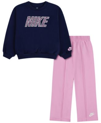 Girls' 4-6X Retro Remix Top and Pants, 2-Piece Set