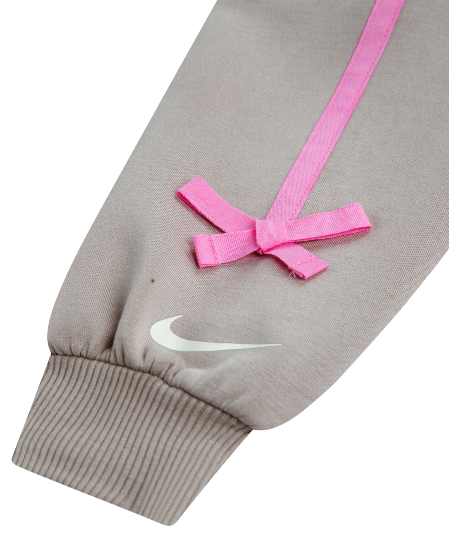 Комплект Nike Juxta-Girl Bow Stripe Top and Leggings, 2-Piece Set для девочек-малышей, цвет: Moon Particle — фото 3