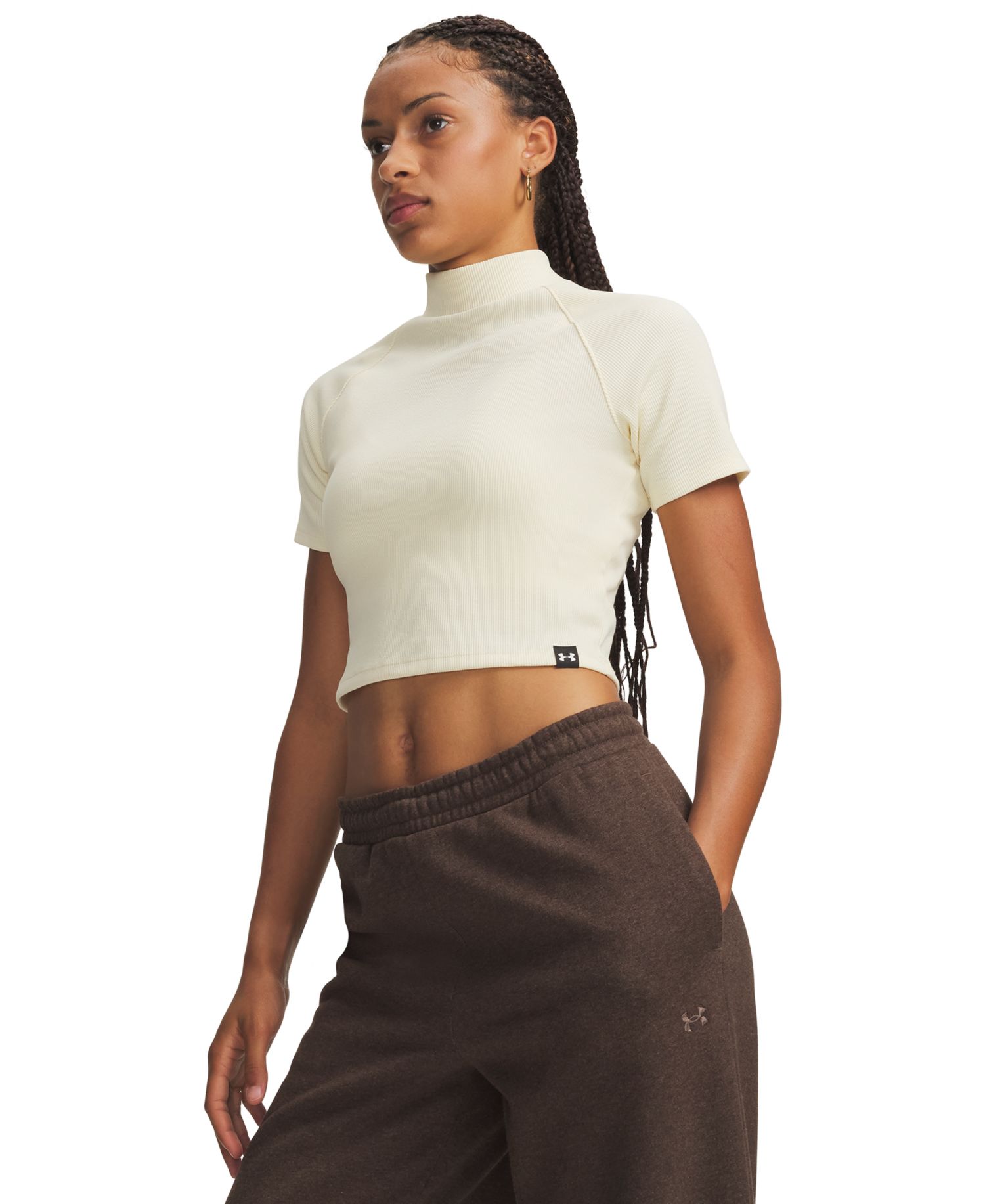 Women's Rival Rib Mock-Neck T-Shirt