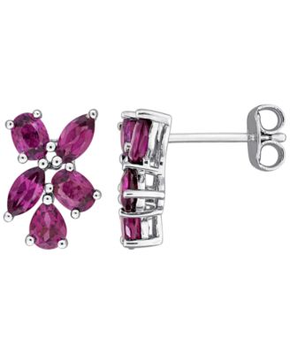Rhodolite (1-3/8 ct. t.w.) Earrings in Sterling Silver (Also Available in Amethyst)