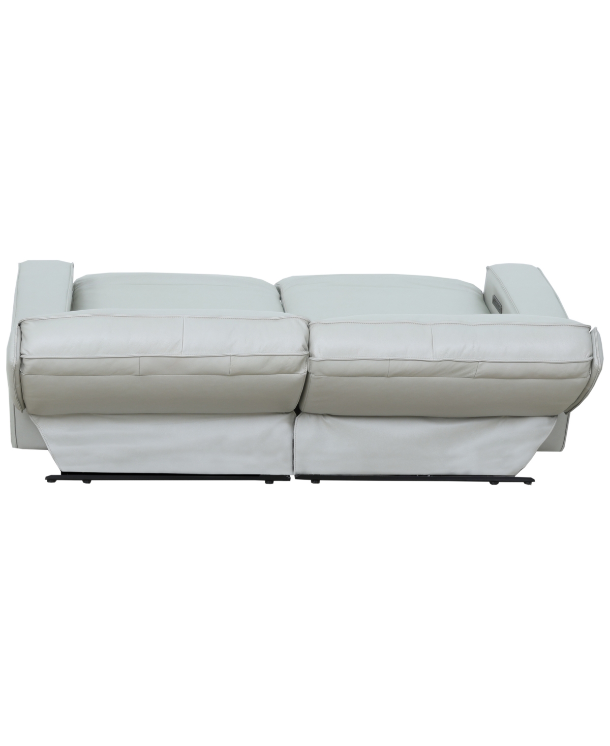 Zackary 2-Piece Leather Sofa with 2 Power Motion, Macy's Exclusive