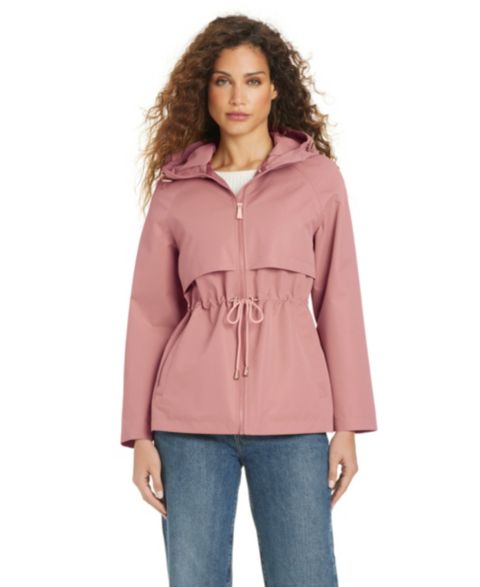 Женские куртки kate spade new york Women's Short Zip Up Anorak Coat, Created for Macy's