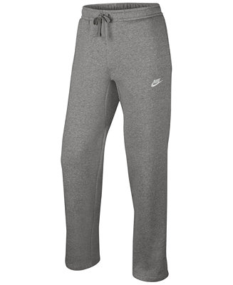 Nike Men's Open-Hem Sweatpants - Activewear - Men - Macy's
