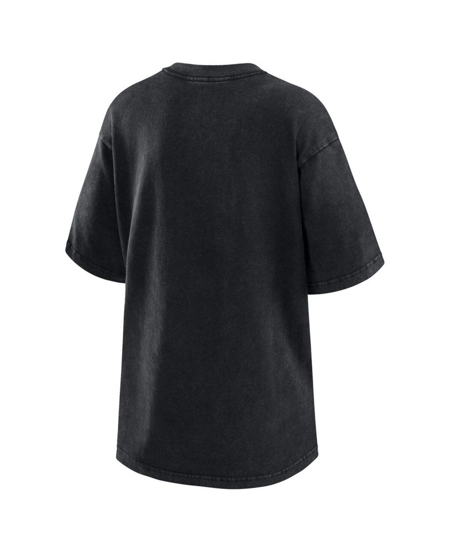 Женская футболка WEAR by Erin Andrews Black New York Yankees Oversized Boyfriend — фото 5