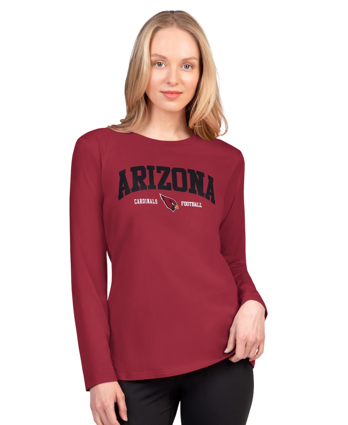 G-iii 4Her by Carl Banks Women's Cardinal Arizona Cardinals Best Play Long Sleeve T-Shirt - Cardinal