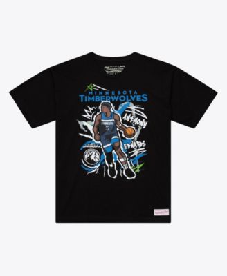 Men's Anthony Edwards Black Minnesota Timberwolves Chalked Up T-Shirt