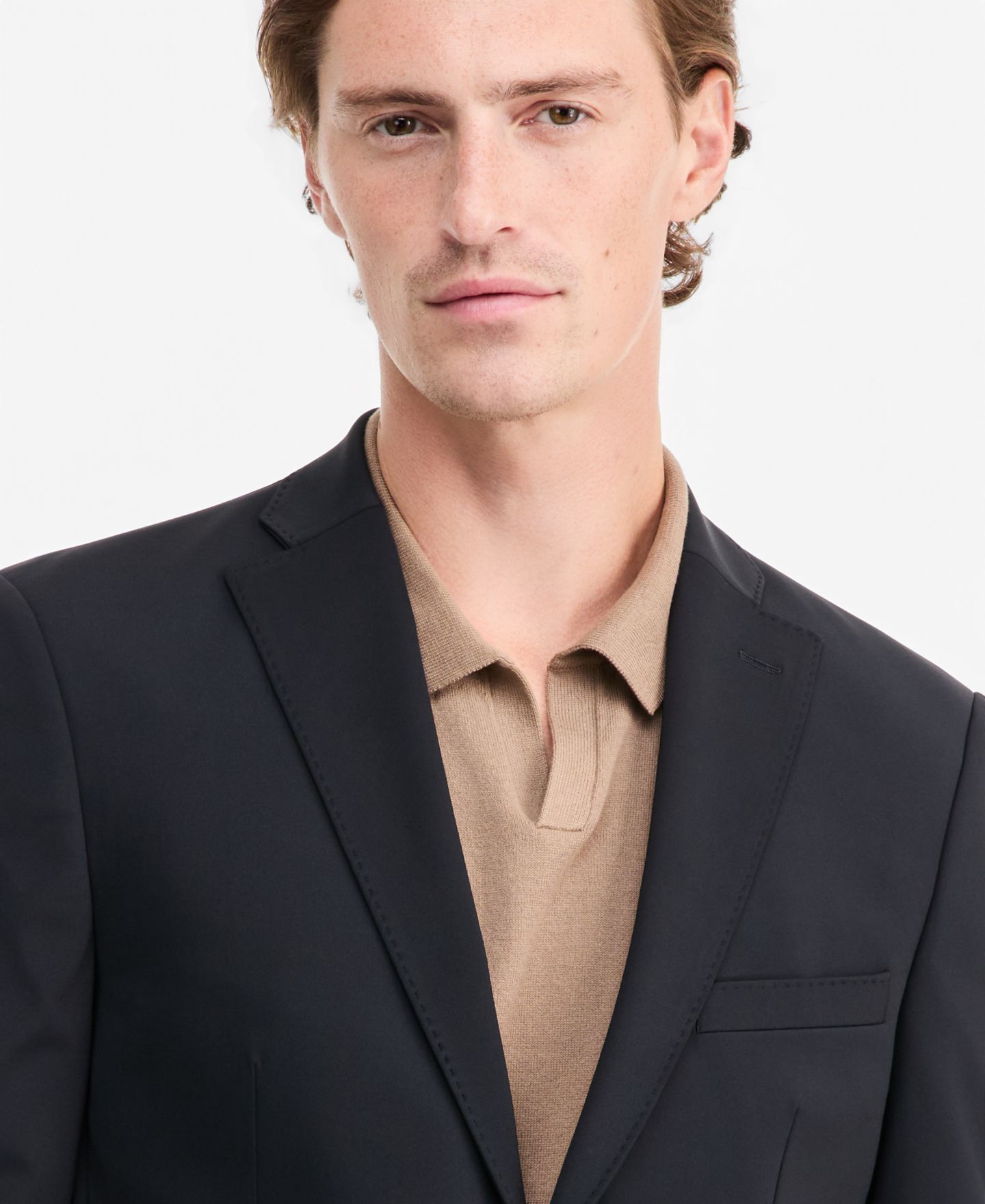 Мужской пиджак Alfani Regular-Fit Everyday Suit Jacket, цвет: Глубокий чёрный — фото 2