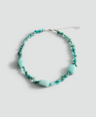 Women's Bead Stone Necklace