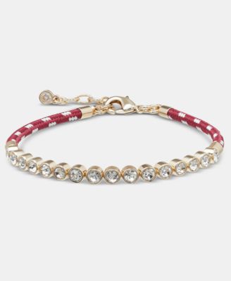Crystal Cord Flex Tennis Bracelet